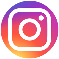 Button Social Media Instagram Logo
