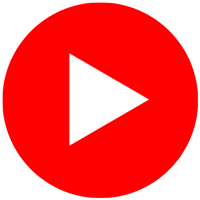 Button Social Media YouTube Logo