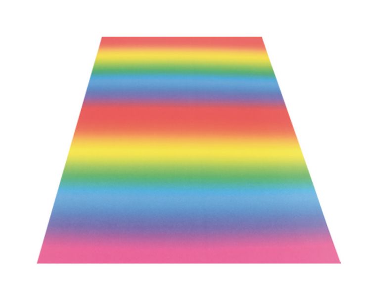Folia Fotokarton »Regenbogen«, 50 x 70 cm, 10 Bogen 