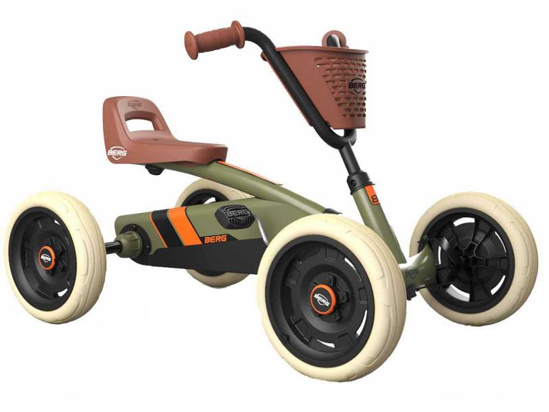 BERG Buzzy Retro Green Pedal-Gokart 