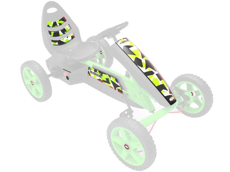 BERG Aufkleber-Set »Force« für Rally Pedal-Gokarts 
