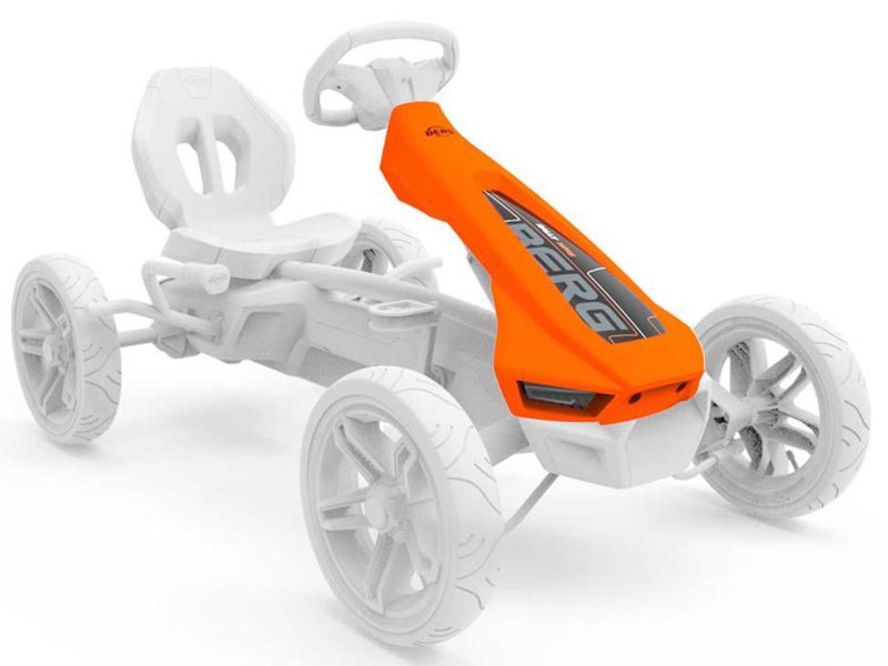 BERG Spoiler für Rally NRG Orange 2.0 Pedal-Gokarts 