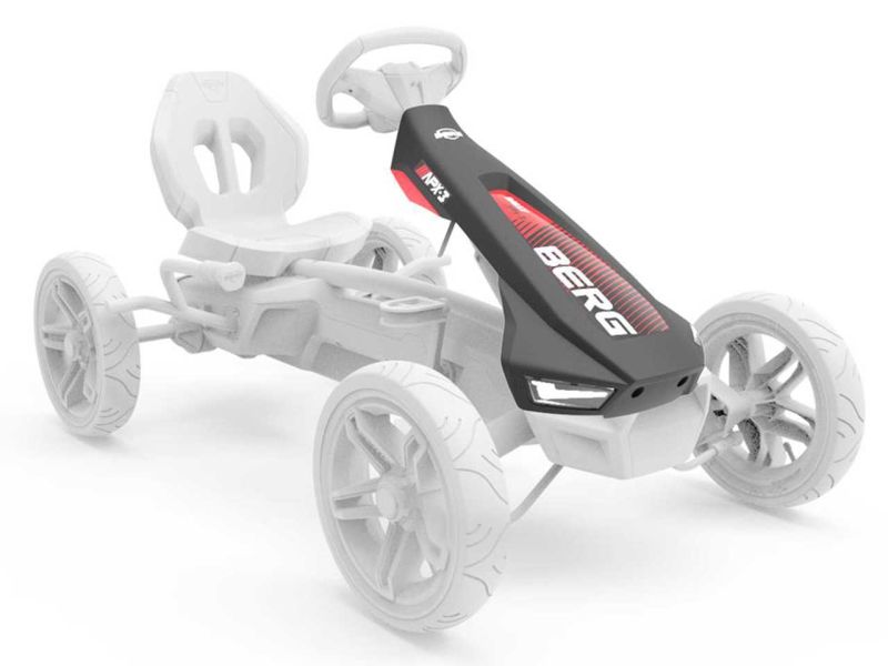BERG Spoiler für Rally APX Red 2.0 Pedal-Gokarts mit 3-Gang-Schaltung 