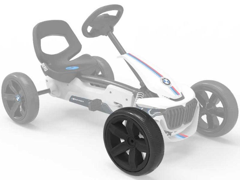 BERG Rad für Reppy BMW Pedal-Gokarts, 10x2.5, vorne, schwarz 