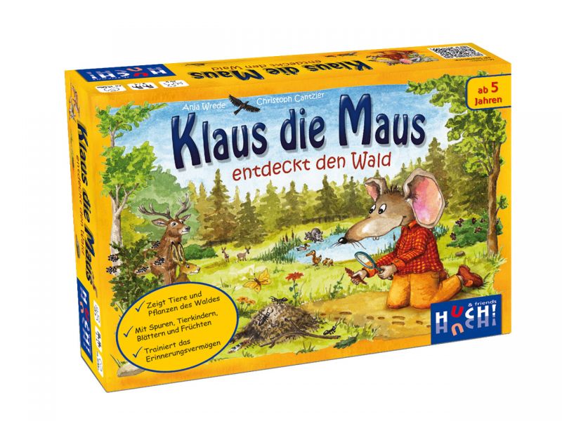 HUCH! Memo-Zuordnungsspiel »Klaus die Maus entdeckt den Wald« 