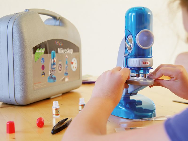 Mikroskop Spielzeug Educational DIY Stem Mikroskop für Vorschüler mit Assemable Teile Wissenschaft Mikroskop Spielzeug-Geschenk 1set auseinander nehmen für 3 Jahre Alten Kinder
