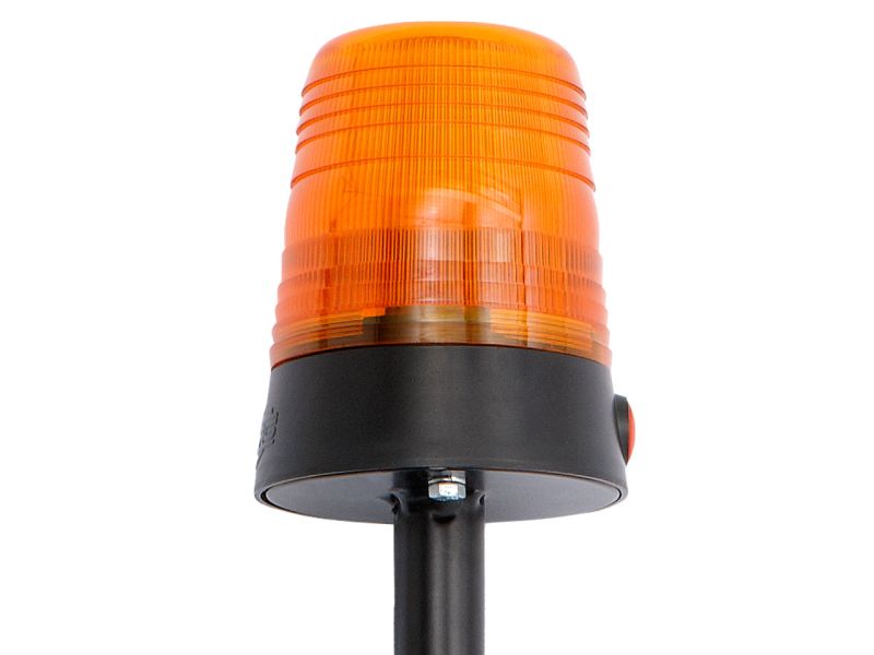 Kinder-Gokart  BERG Rundumlicht Orange auf Stange XL - LED Licht