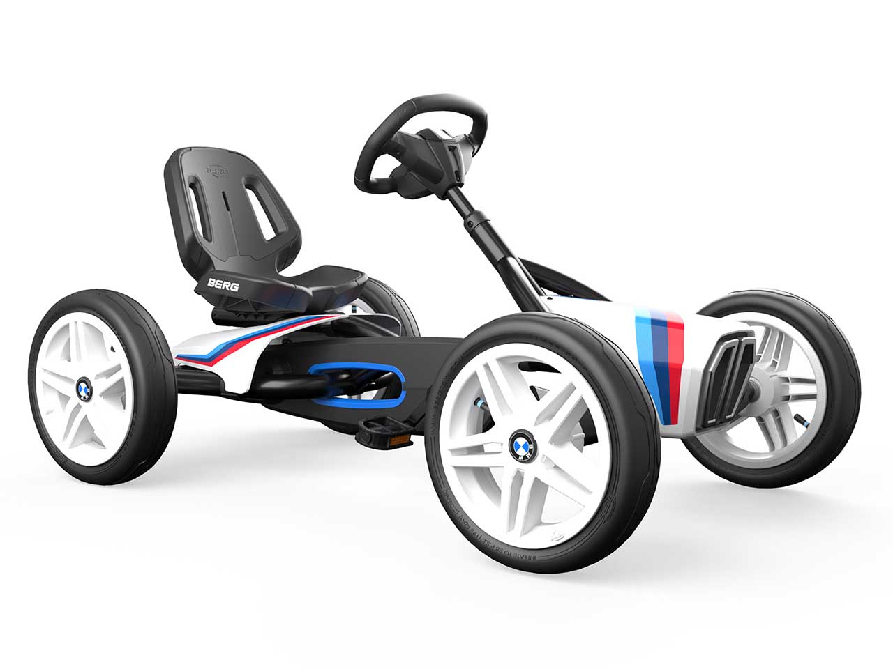 BERG Buddy BMW Street Racer 2.0 Pedal-Gokart, inkl. Soundbar